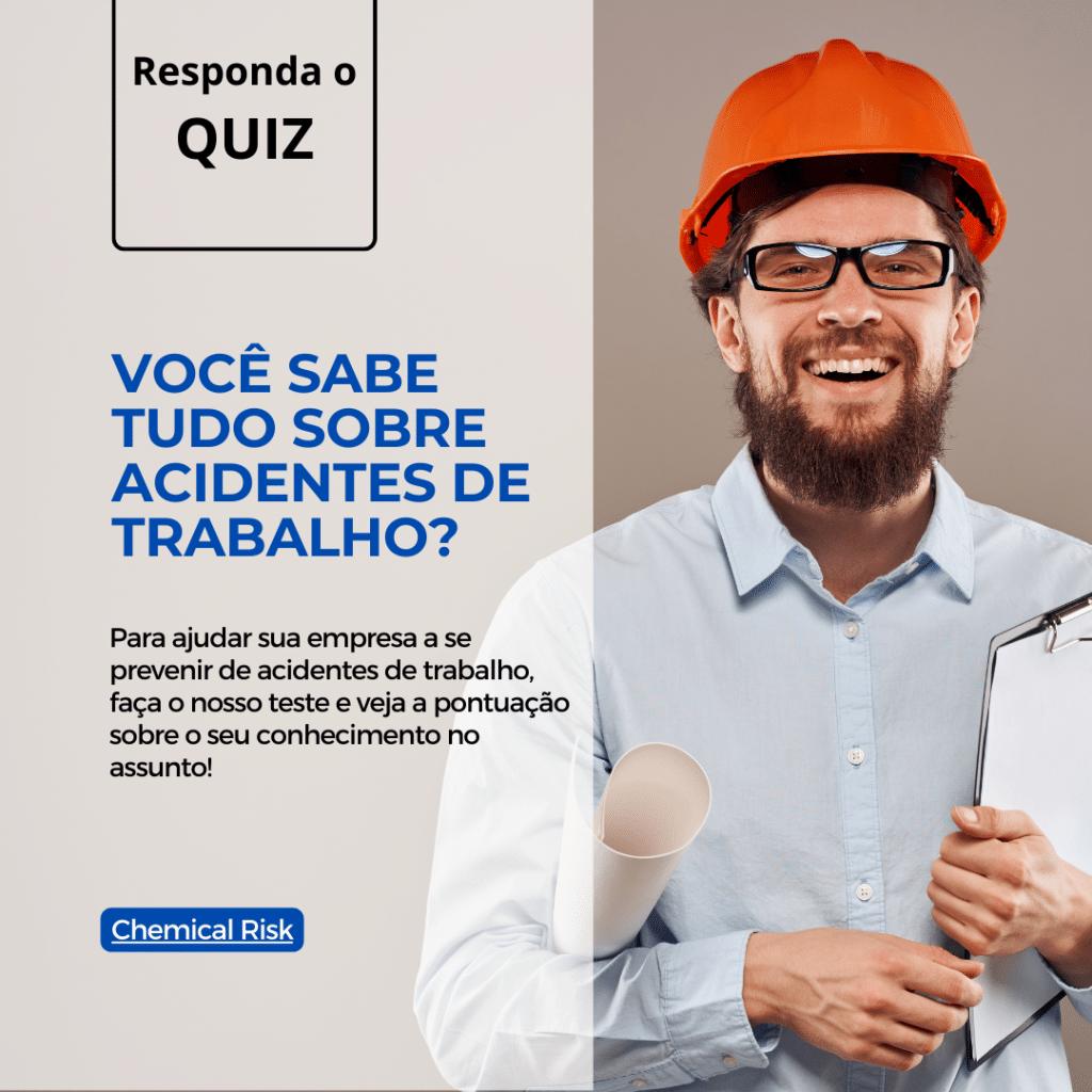 quiz sobre acidentes de trabalho